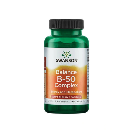 Balance B-50 Complex Swanson – 100 Capsules