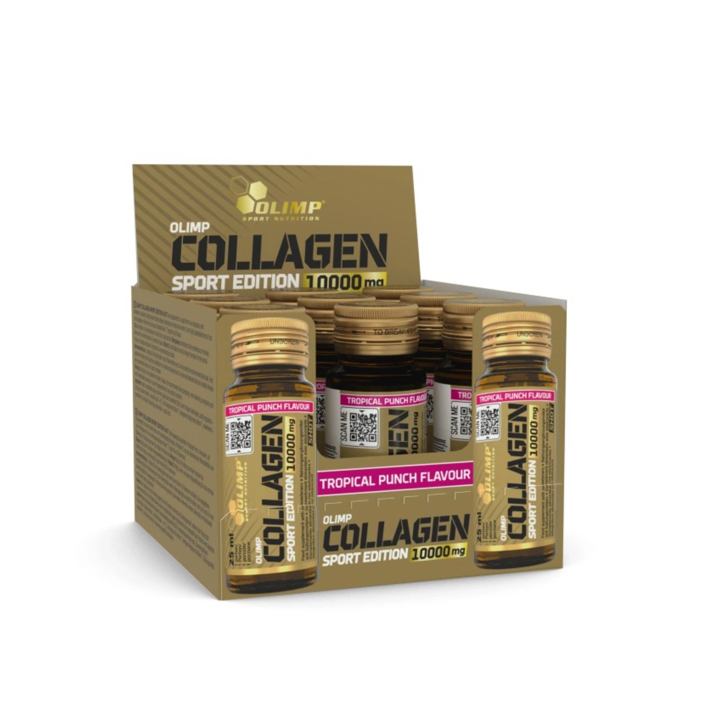 Collagen Sport Edition, Tropical Punch (9 × 25 ml)