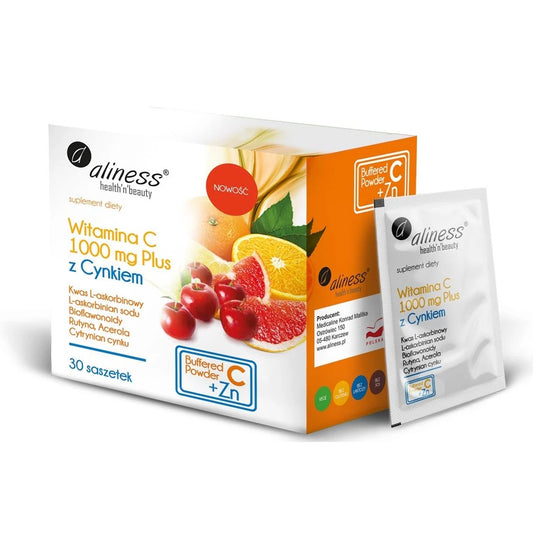 Vitamin C 1000 mg Plus with Zinc - 30 sachets