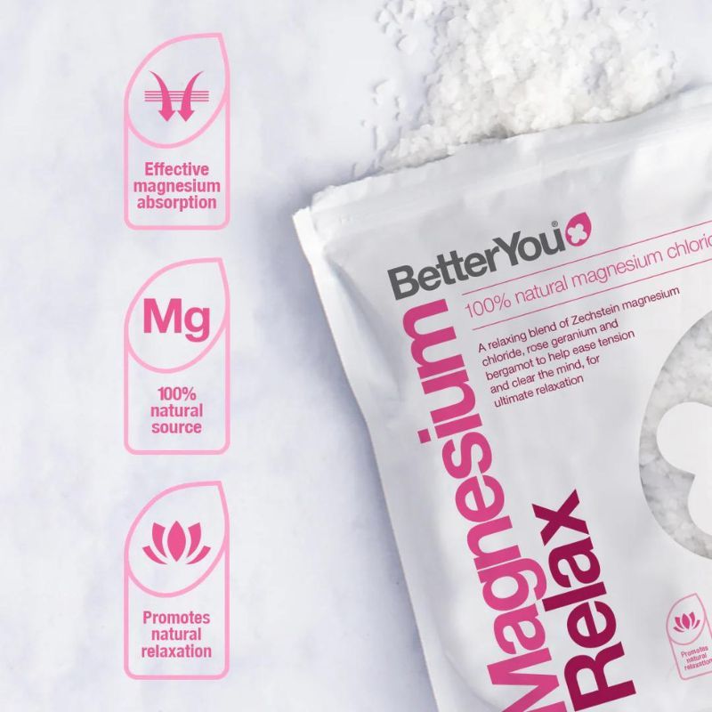 Płatki do kąpieli BetterYou Magnesium Relax – 750 g