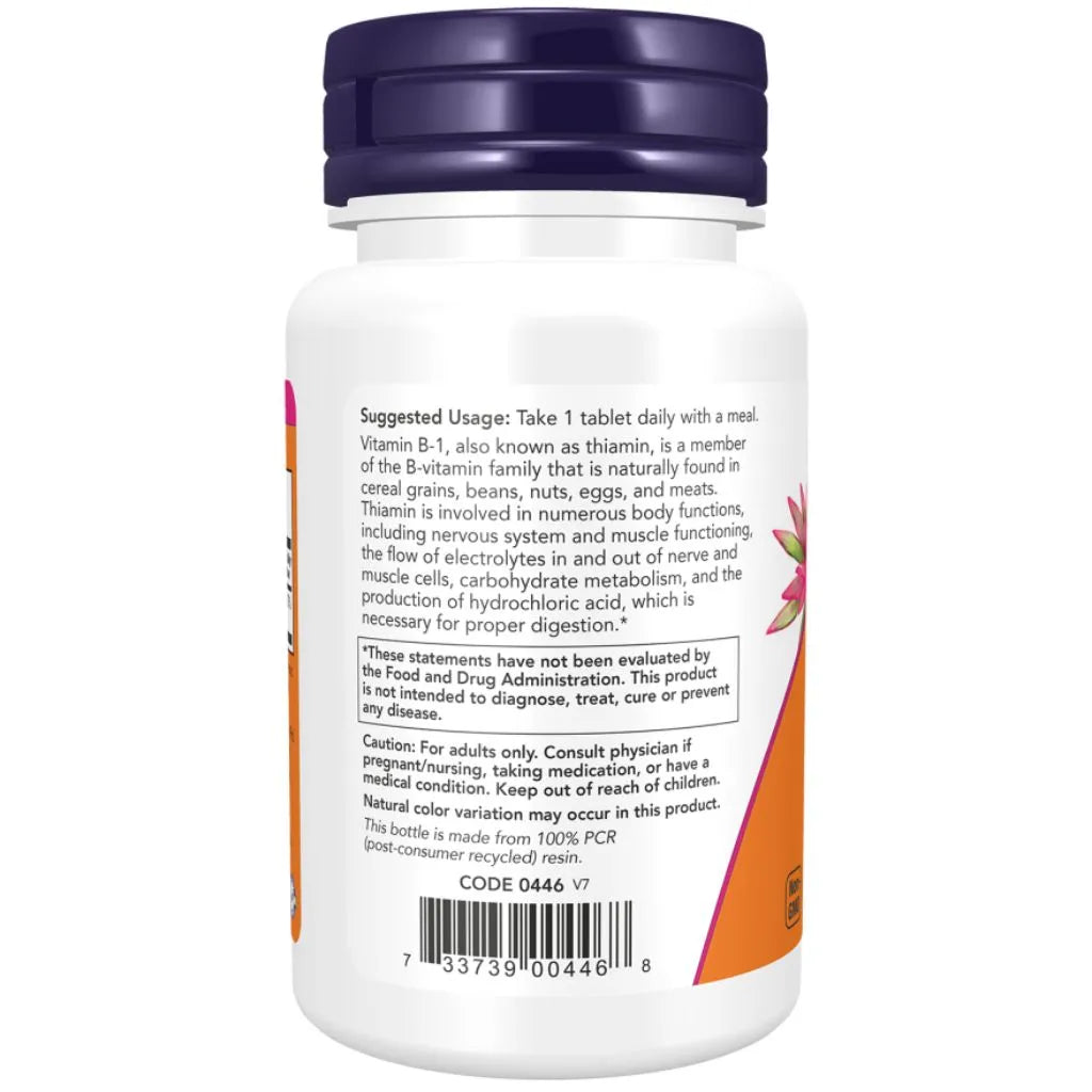 Vitamin B-1 Thiamine 100 mg – 100 Tablets