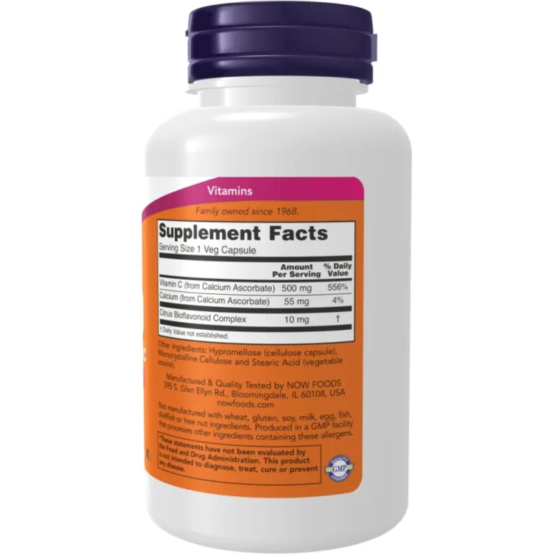 Vitamin C-500 Calcium Ascorbate-C – Capsules