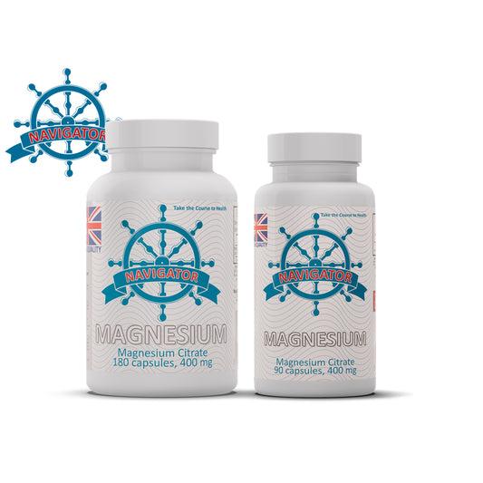 Magnesium Citrate   400 mg