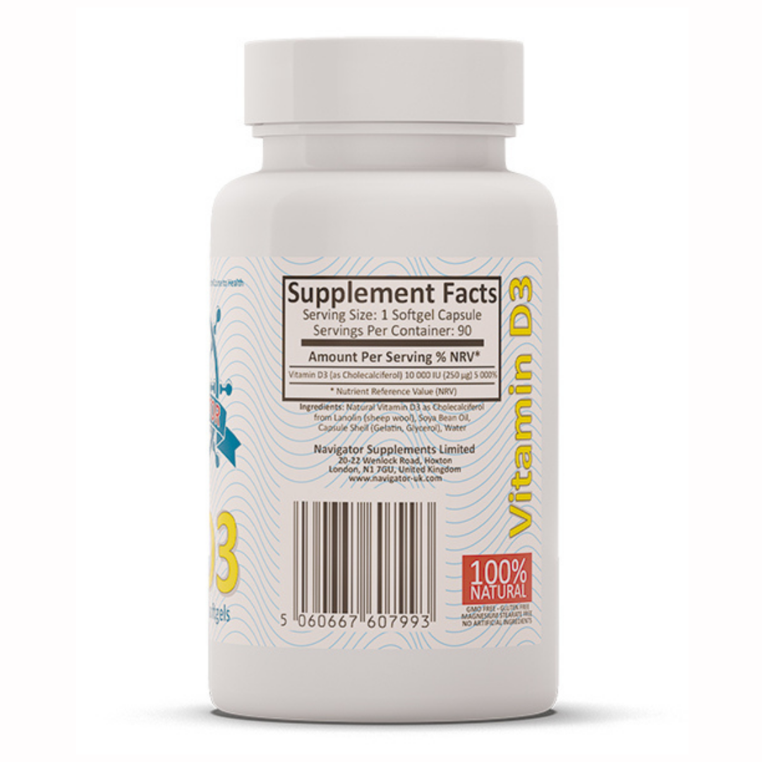 Vitamin D3  10.000 IU