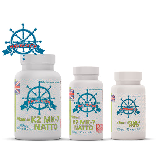 Vitamin K2 MK-7   200 mcg