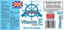 Load image into Gallery viewer, Vitamin E 400 IU
