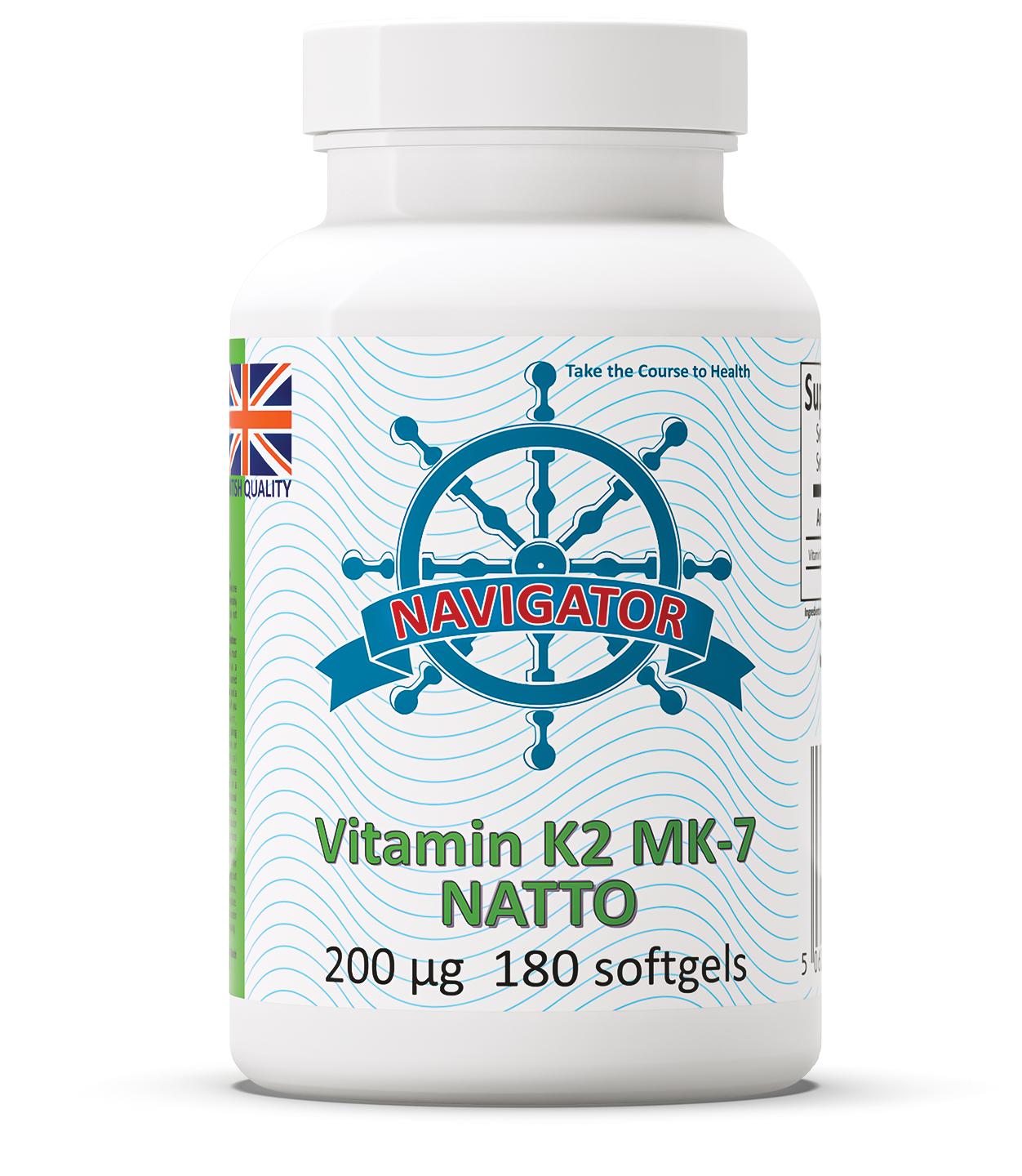 Vitamin K2 MK-7 softgels 200 μg
