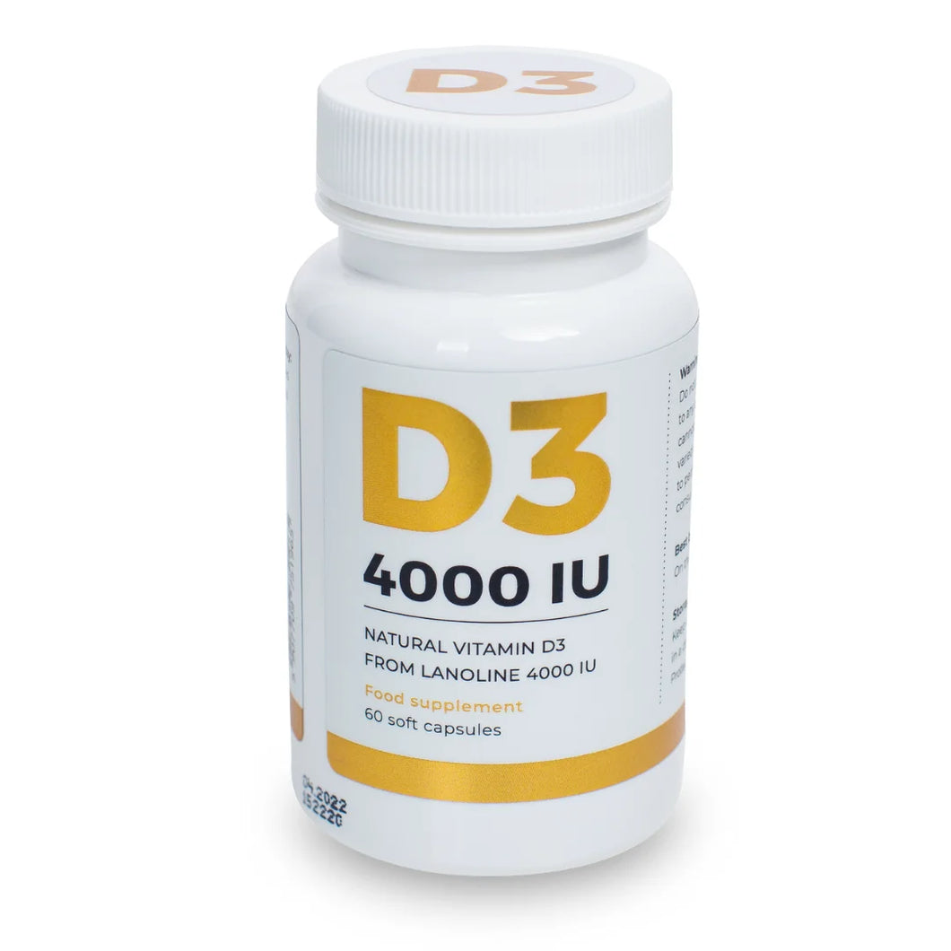 Vitamin D3, 4000 IU