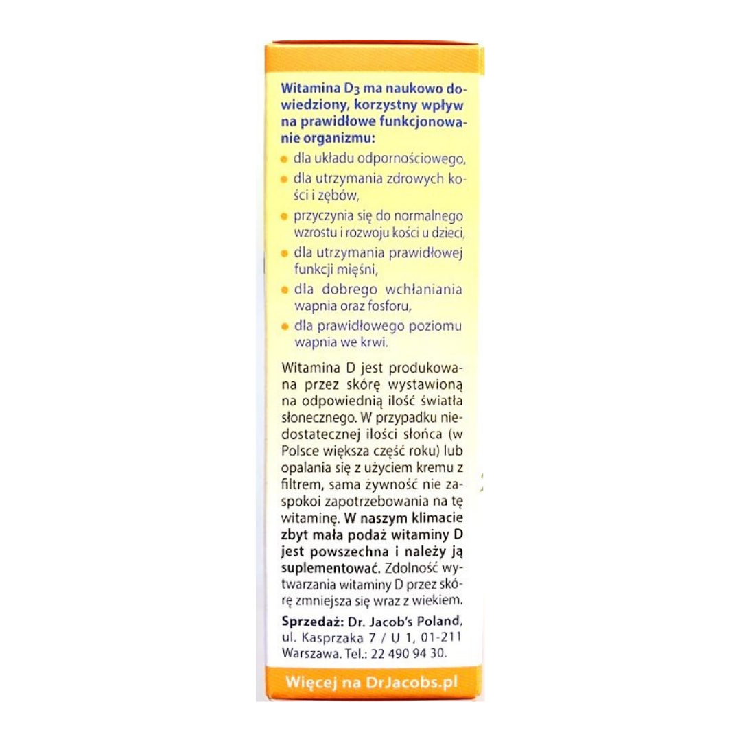 Vitamin D3 Sun 20ml, 800 IU