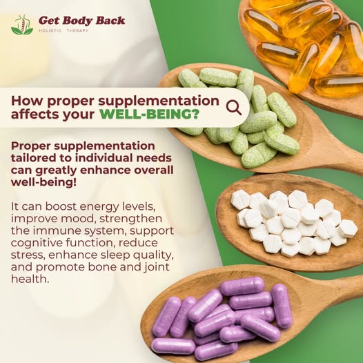 Unlock Your Best Self: Why Proper Supplementation is a Game-Changer! 🌟