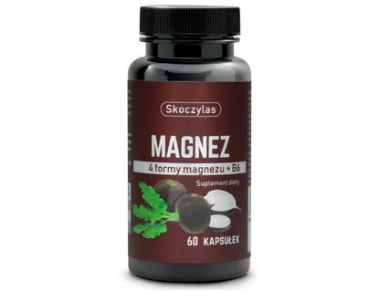 Magnez 4 formy - czarna rzepa