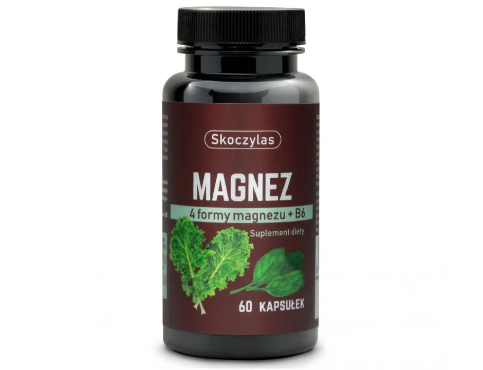 Magnez 4 formy - szpinak, jarmuż