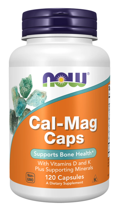 Cal-Mag Kaps. – NOW Foods