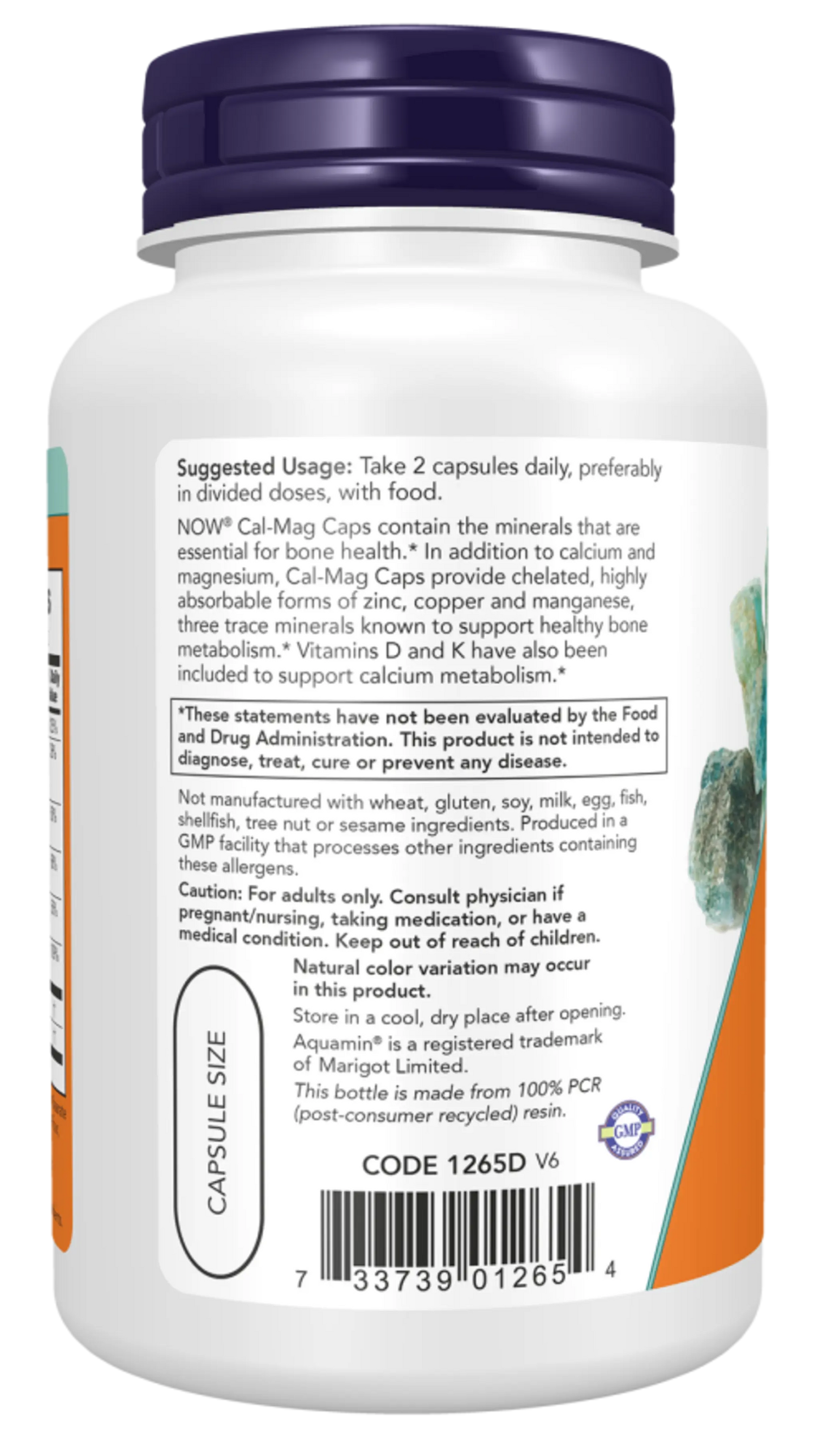 Cal-Mag Kaps. – NOW Foods