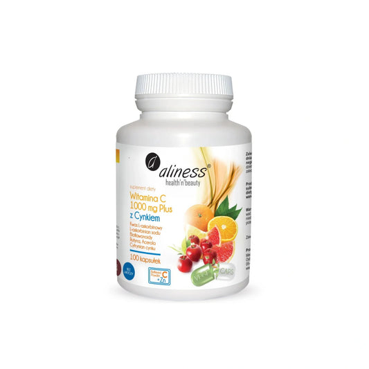Vitamin C 1000 mg with Zinc, Rutin &amp; Acerola - Aliness