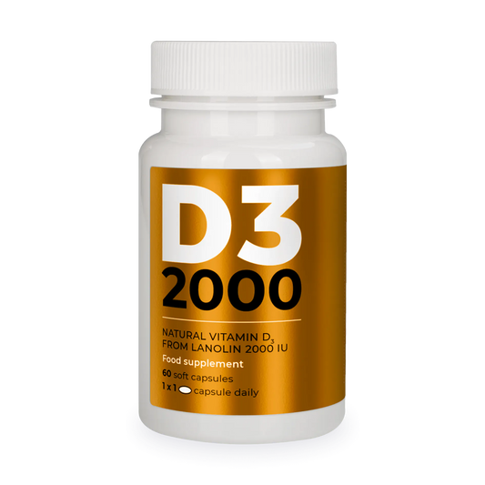 Vitamin D3, 2000 IU