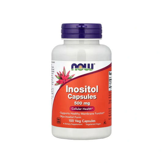 Inositol 500mg, NOW Foods - 100 Veg Capsules