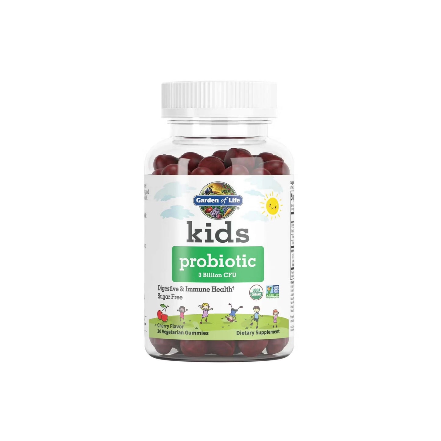 Garden of Life Kids Probiotic 3 Billion CFU – 30 Gummies