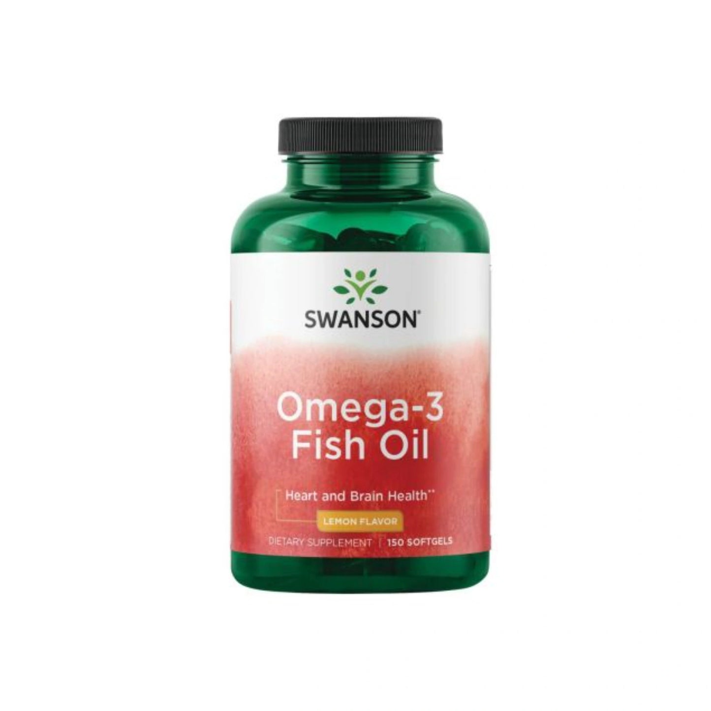 Omega-3 Olej rybi o smaku cytrynowym - Swanson 150 kapsułek miękkich