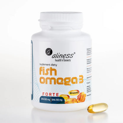 Fish Omega 3 FORTE 500mg EPA / 250mg DHA, 90 capsules