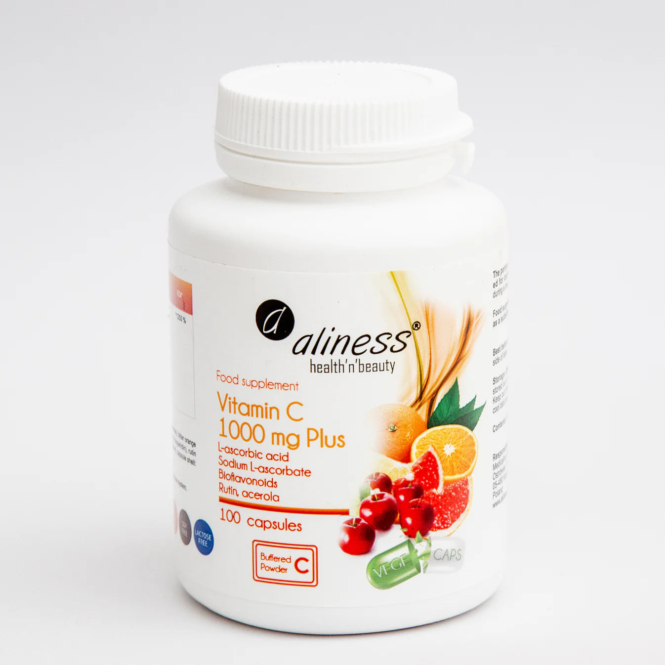 Vitamin C with Rutin and Acerola - 100 vegan capsules