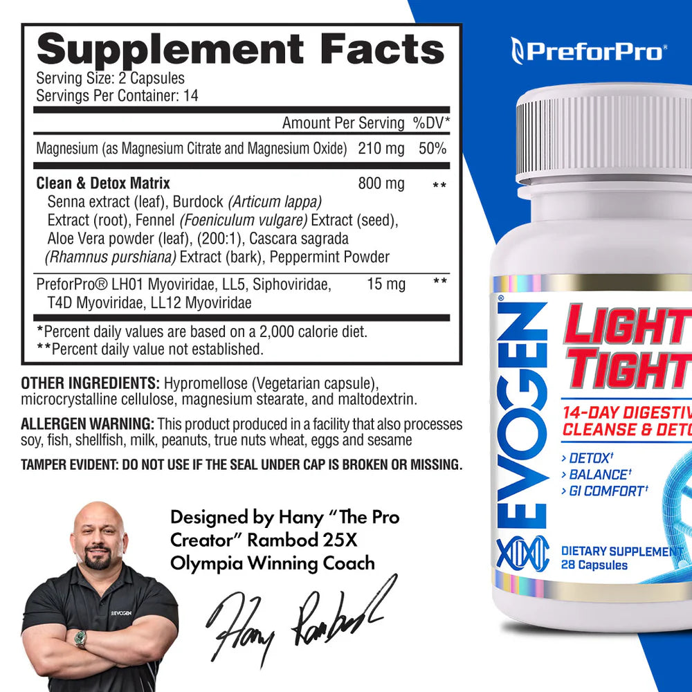 Light & Tight – 28 Capsules Evogen