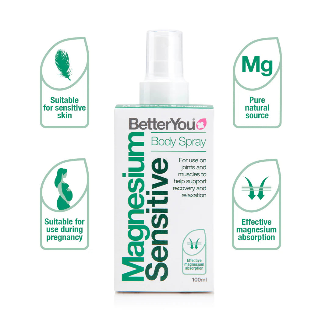 Magnesium Sensitive Body Spray