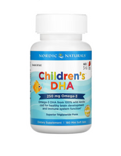 Load image into Gallery viewer, Nordic Naturals, Children&#39;s DHA, Ages 3-6, Strawberry - Mini Soft Gels
