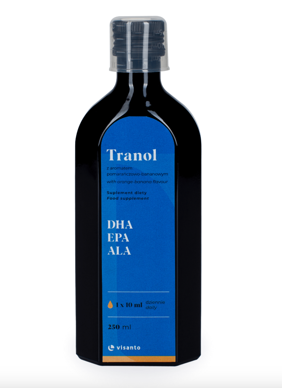 Tranol Omega 3 Liquid, Orange + Banana