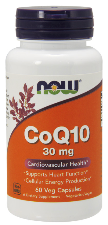 CoQ10 NOW 60 Veg Capsules