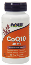 Load image into Gallery viewer, CoQ10 NOW 60 Veg Capsules
