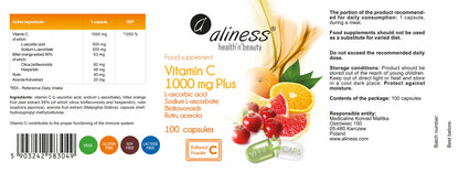 Vitamin C with Rutin and Acerola - 100 vegan capsules