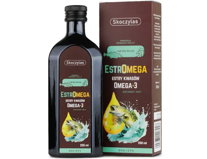 Estromega rybie kwasy omega 3 DHA+EPA 250 ml