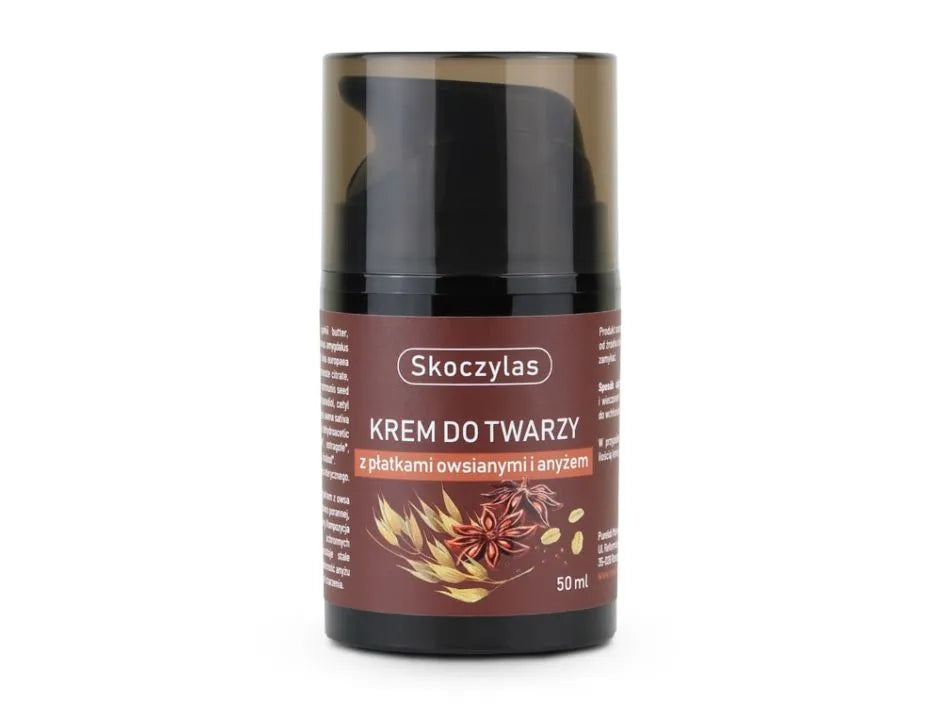 Krem do twarzy z płatkami owsianymi i anyżem - 50 ml