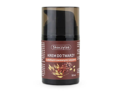 Krem do twarzy z płatkami owsianymi i anyżem - 50 ml