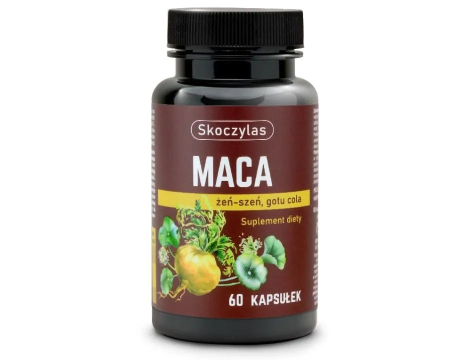 Maca + Ginseng + Gotu Kola