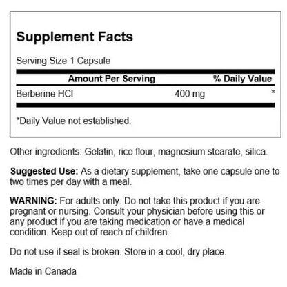 Berberyna 400mg - Swanson