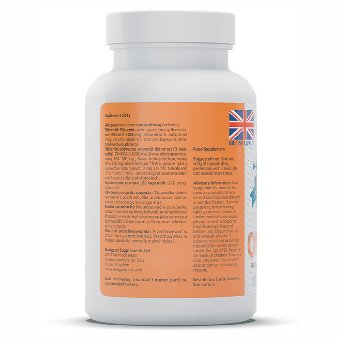 Omega 3 EPA/DHA  1000 mg