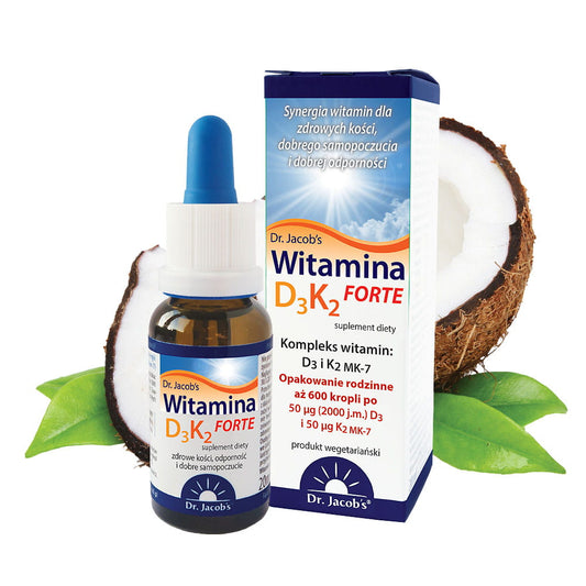 Vitamin D3K2 Forte 20ml, 2000 IU