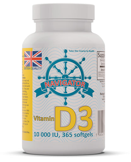 Vitamin D3  10.000 IU