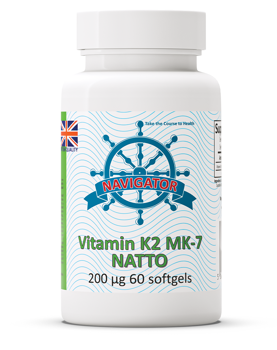 Witamina K2 MK-7 200 μg 60 kapsułek miękkich (softgels)