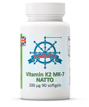 Load image into Gallery viewer, Vitamin K2 MK-7 softgels 200 μg

