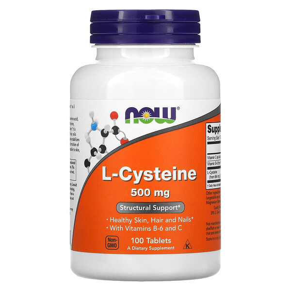 L-Cysteine 500 mg - 100 Tablets