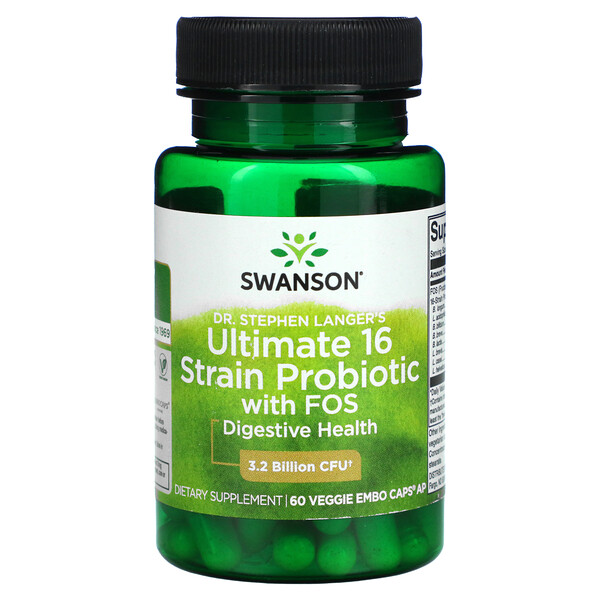 Ultimate 16 Strain Probiotic with FOS