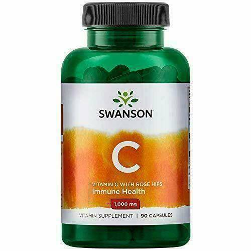 Vitamin C With Rose Hips, 1000 mg